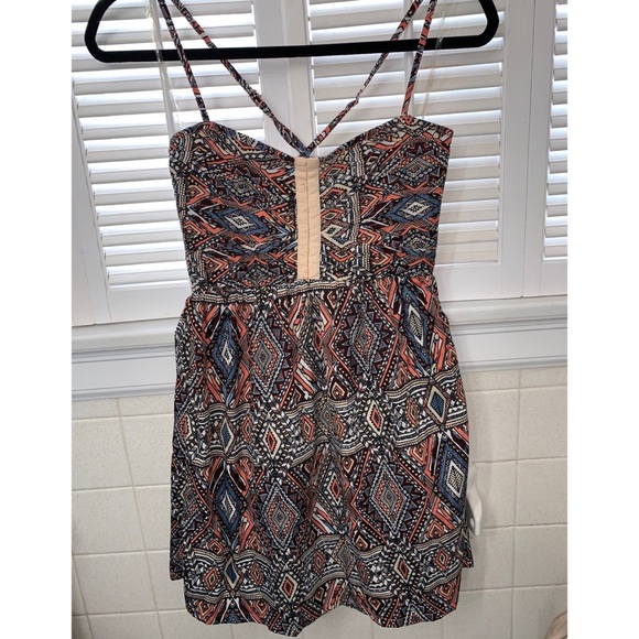 Billabong Tribal Pastel Dress - Picture 1 of 5